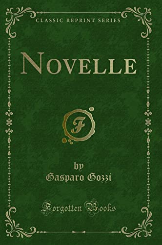 Stock image for Novelle (Classic Reprint) for sale by Forgotten Books