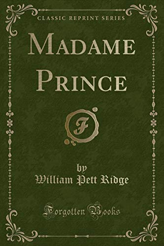 Imagen de archivo de Madame Prince Classic Reprint a la venta por PBShop.store US