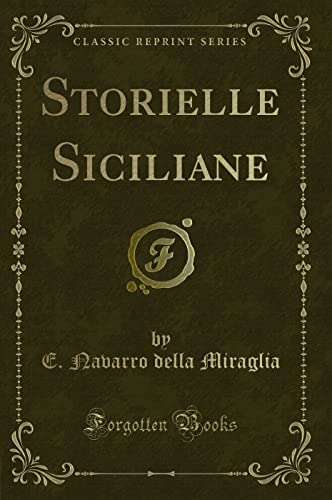 Stock image for Storielle Siciliane Classic Reprint for sale by PBShop.store US