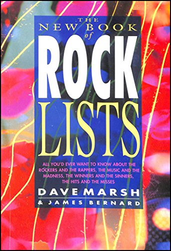 9780283061813: New Book of Rock Lists