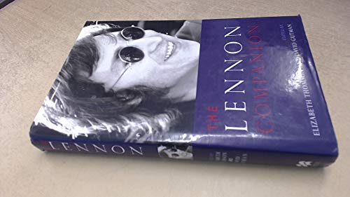 Imagen de archivo de The Lennon Companion (Spl Sales) a la venta por AwesomeBooks