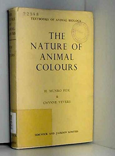 Beispielbild fr The Nature of Animal Colours zum Verkauf von Better World Books