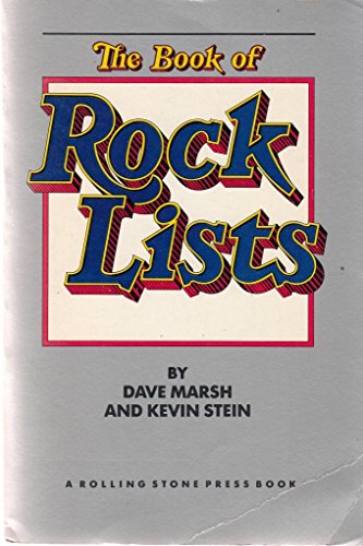 9780283988370: Book of Rock Lists (A Rolling Stone Press book)