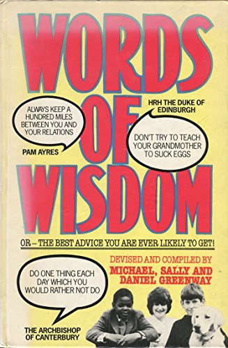 Stock image for Words of Wisdom for sale by WorldofBooks