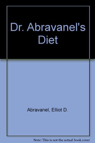 Dr. Abravanel's Diet (9780283990496) by Elliot D. Abravanel