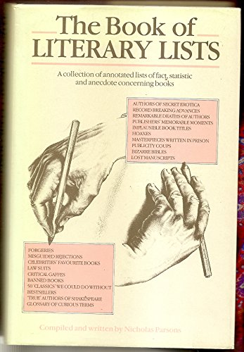 Beispielbild fr The Book of Literary Lists zum Verkauf von Reuseabook