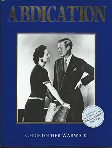 Stock image for Abdication for sale by JERO BOOKS AND TEMPLET CO.