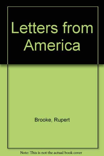 Imagen de archivo de Letters from America a la venta por BYTOWN BOOKERY