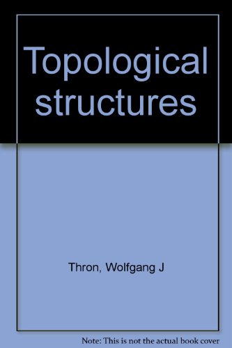 9780284440112: Topological structures