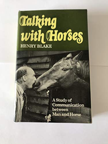 Imagen de archivo de Talking with Horses a la venta por Better World Books