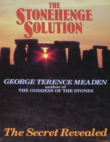 Imagen de archivo de The Stonehenge Solution a la venta por Gavin's Books