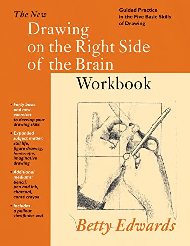 9780285636644: Drawing on the Right Side of the Brain Workbook: Guided Practice in the Five Basic Skills of Drawing