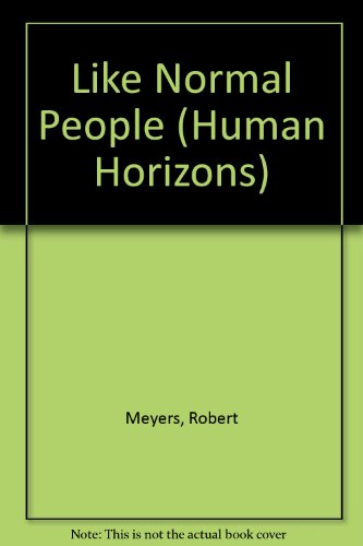 9780285648906: Like Normal People (Human Horizons S.)