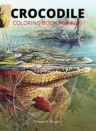 Beispielbild fr Crocodile Coloring Book for Kids: 46 Cute and Unique Coloring Pages with Crocodile for Boys, Girls and Kids Ages 3-8 Crocodile Coloring and Activity B zum Verkauf von Buchpark