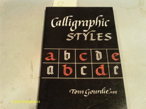 Beispielbild fr Calligraphic Styles zum Verkauf von AwesomeBooks