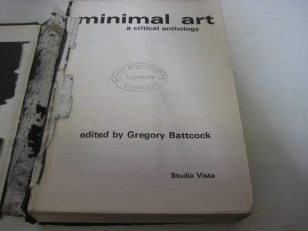 9780289795934: Minimal Art: Critical Anthology