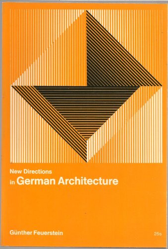 Beispielbild fr New Directions in German Architecture zum Verkauf von Better World Books