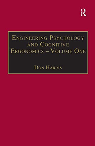 Imagen de archivo de Engineering Psychology and Cognitive Ergonomics: Volume One - Transportation Systems: Transportation Systems v. 1 (Engineering Psychology & Cognitive Ergonomics) a la venta por AwesomeBooks