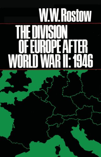 Beispielbild fr The Division of Europe After World War II zum Verkauf von Blackwell's