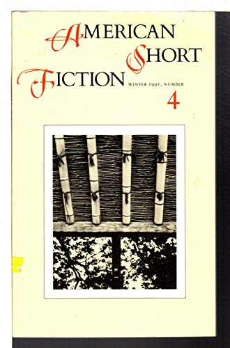 9780292704367: American Short Fiction: Winter 1991, Number 4: 001
