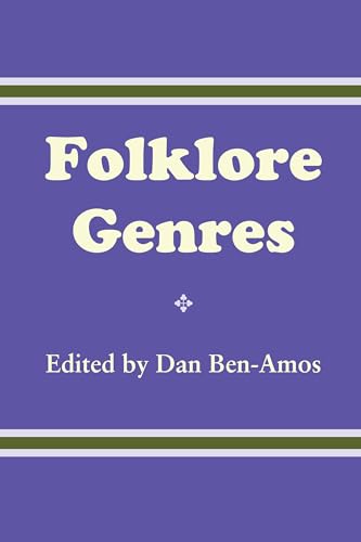 Beispielbild fr Folklore Genres (Publications of the American Folklore Society) zum Verkauf von medimops