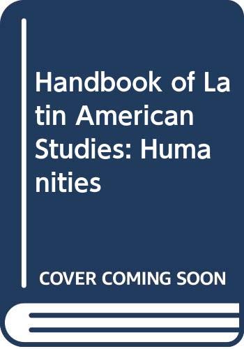 Stock image for Handbook of Latin American Studies: Humanities for sale by HPB-Red