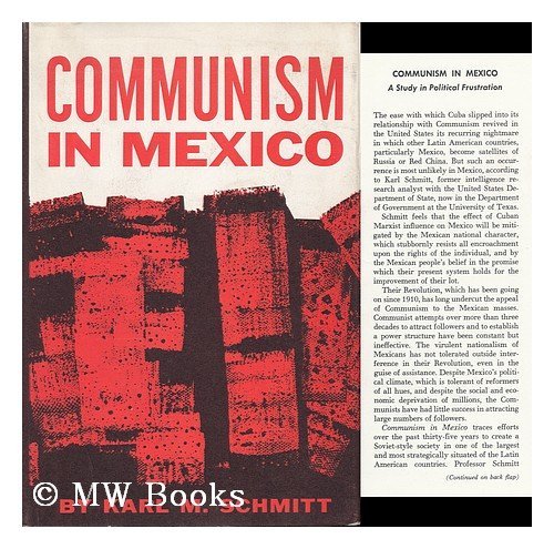 Beispielbild fr Communism in Mexico zum Verkauf von Better World Books