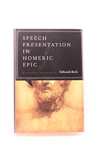 9780292738805: Speech Presentation in Homeric Epic