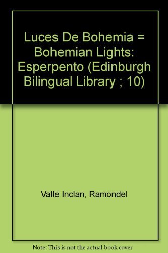 Beispielbild fr Luces de Bohemia : Bohemian Lights zum Verkauf von Better World Books