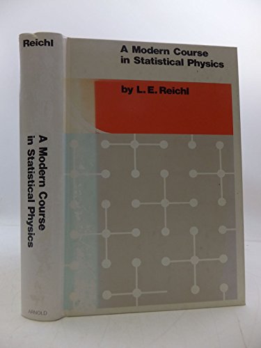 Imagen de archivo de A Modern Course in Statistical Physics a la venta por SecondSale