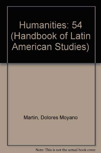 9780292751903: Handbook of Latin American Studies, vol. 54: Humanities