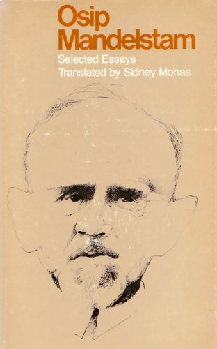 Beispielbild fr Osip Mandelstam : Selected Essays zum Verkauf von Better World Books