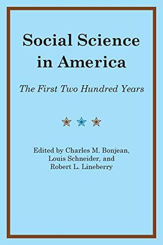 Imagen de archivo de Social Science in America: The First Two Hundred Years a la venta por Hawking Books