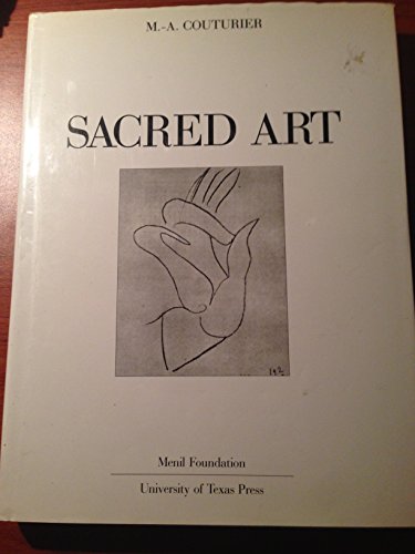 Sacred Art (9780292776395) by Couturier, M. A.