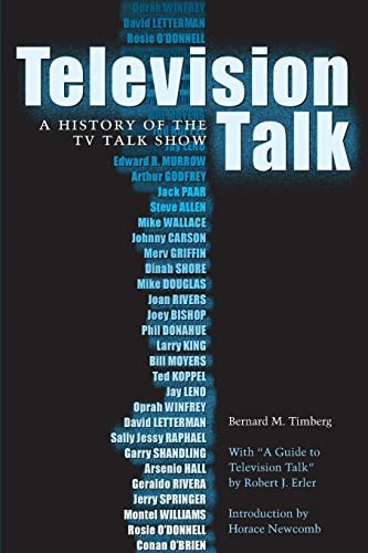 Beispielbild fr Television Talk: A History of the TV Talk Show (Texas Film and Media Studies Series) zum Verkauf von Zubal-Books, Since 1961