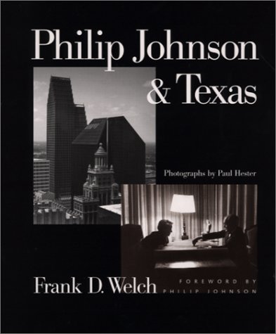 Stock image for Philip Johnson & Texas for sale by Wonder Book