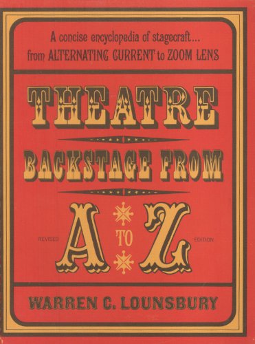 Beispielbild fr THEATRE BACKSTAGE FROM A TO Z zum Verkauf von David H. Gerber Books (gerberbooks)