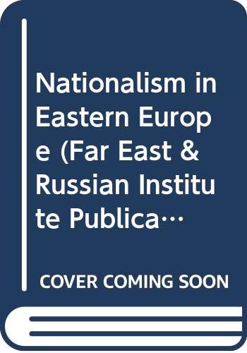 Imagen de archivo de Nationalism in Eastern Europe a la venta por Wonder Book