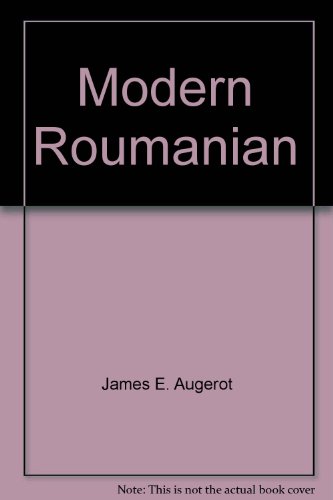 Modern Roumanian (9780295951645) by Augerot, James E.; Popescu, Florin D.