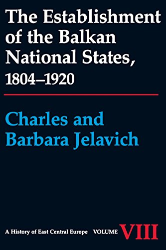 9780295954448: Establishment of the Balkan National States, 1804-1918