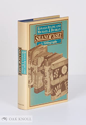 Stock image for Sean O'Casey a Bibliography for sale by Arundel Books