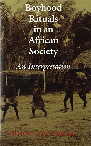 9780295965758: Boyhood Rituals in an African Society: An Interpretation