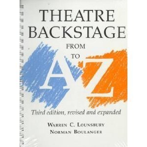 Stock image for Theatre Backstage from A to Z for sale by HPB-Movies