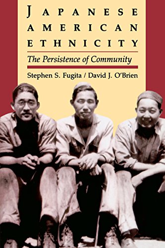 Imagen de archivo de Japanese American Ethnicity : The Persistence of Community a la venta por Better World Books