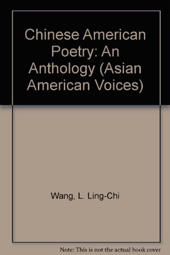 Imagen de archivo de Chinese American Poetry : An Anthology a la venta por Better World Books: West