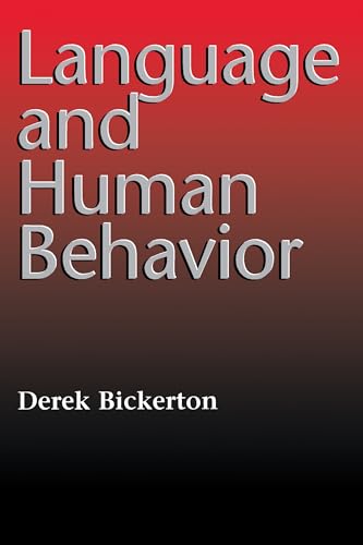 Beispielbild fr Language and Human Behavior zum Verkauf von ThriftBooks-Atlanta
