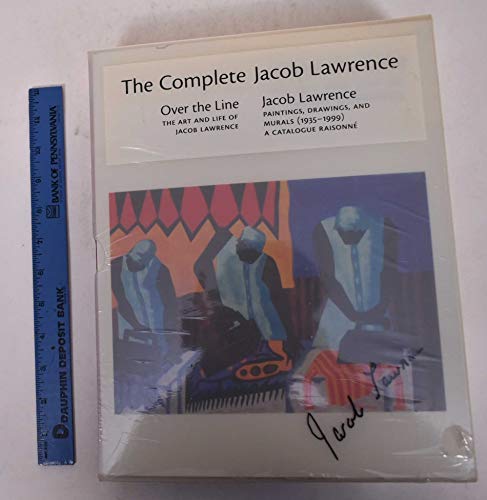 Beispielbild fr The Complete Jacob Lawrence (complete in two volumes with slipcase): Over the Line, The Art and Life of Jacob Lawrence and Paintings, Drawings, and Mirals (1935-1999): A Catalogue Raisonne zum Verkauf von COLLINS BOOKS