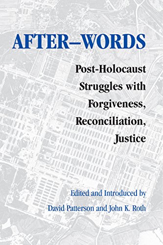 9780295983714: After-words: Post-Holocaust Struggles with Forgiveness, Reconciliation, Justice (Pastora Goldner Series in Post-Holocaust Studies)