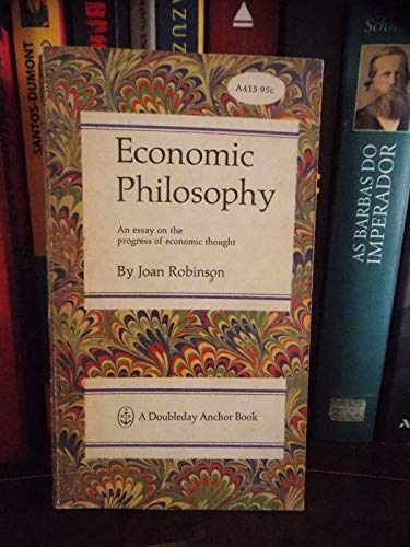 9780296348284: Economic Philosophy (New Thinkers Library)