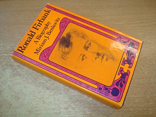 Imagen de archivo de Ronald Firbank A Biography a la venta por Willis Monie-Books, ABAA